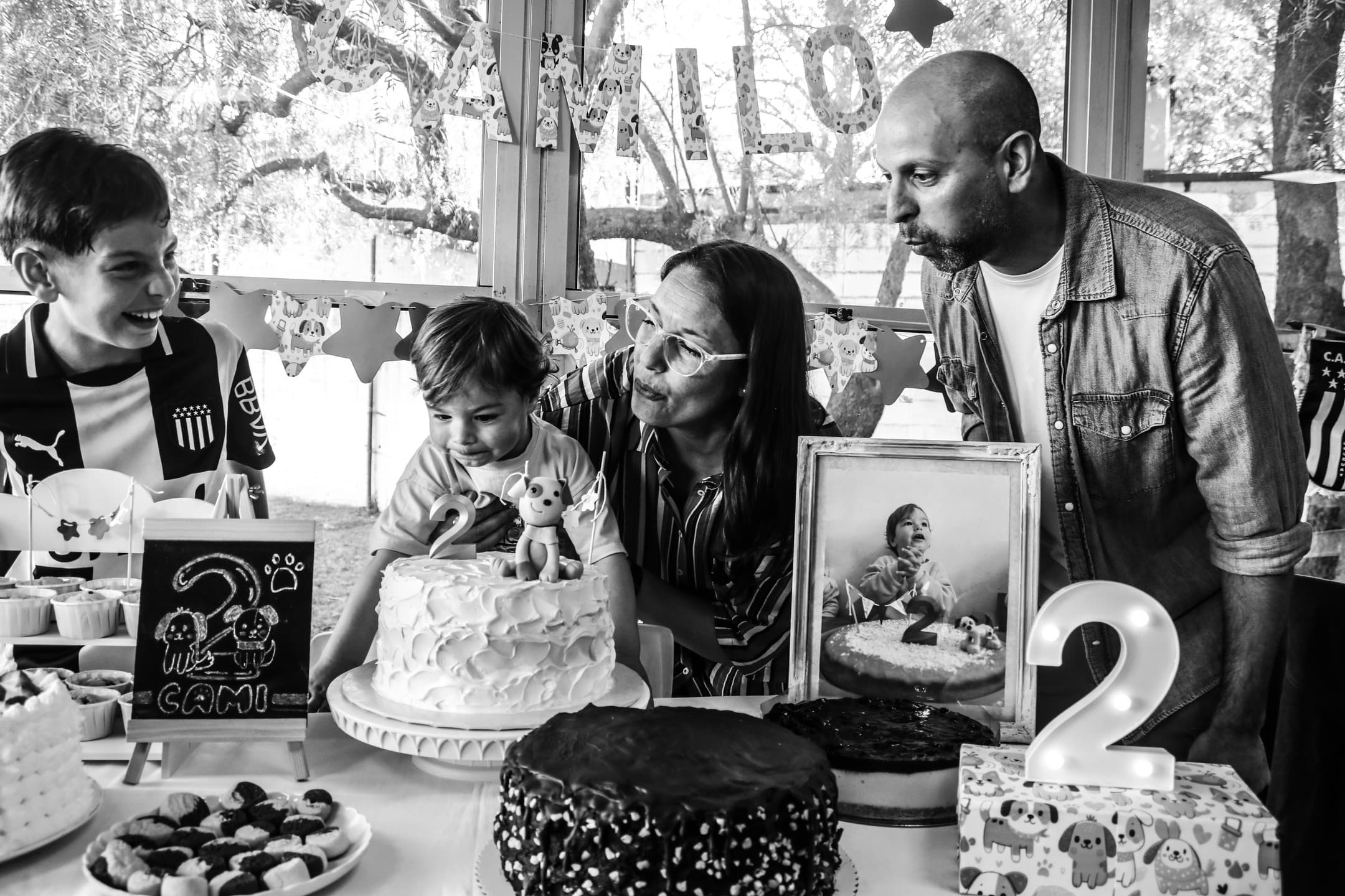 Fotografía de cumpleaños de adultos